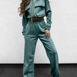 Jersey vibes sweatsuit