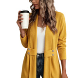 Knitted Loose Jacket – Casual Versatile Long Sleeve