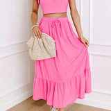 Bubblegum Beach Day Skirt Set