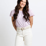 Lovely Eyelet Tee