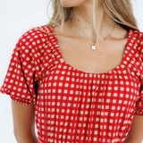 Sweetheart Smocked Dress