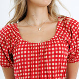 Sweetheart Smocked Dress