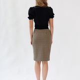Checks Out Skirt