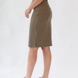Checks Out Skirt