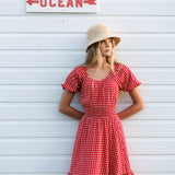 Sweetheart Smocked Dress