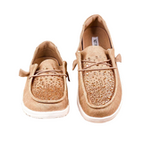 Maco Water Drop in Rose Gold Rhinestone