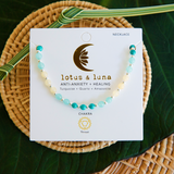 Anti-Anxiety + Healing 4mm Metal Accent Necklace