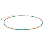 I Am Divine Goddess + 3mm Positive Energy Healing Necklace Stack