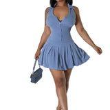 WOMEN FASHION SEXY ROMPERS SKIRT