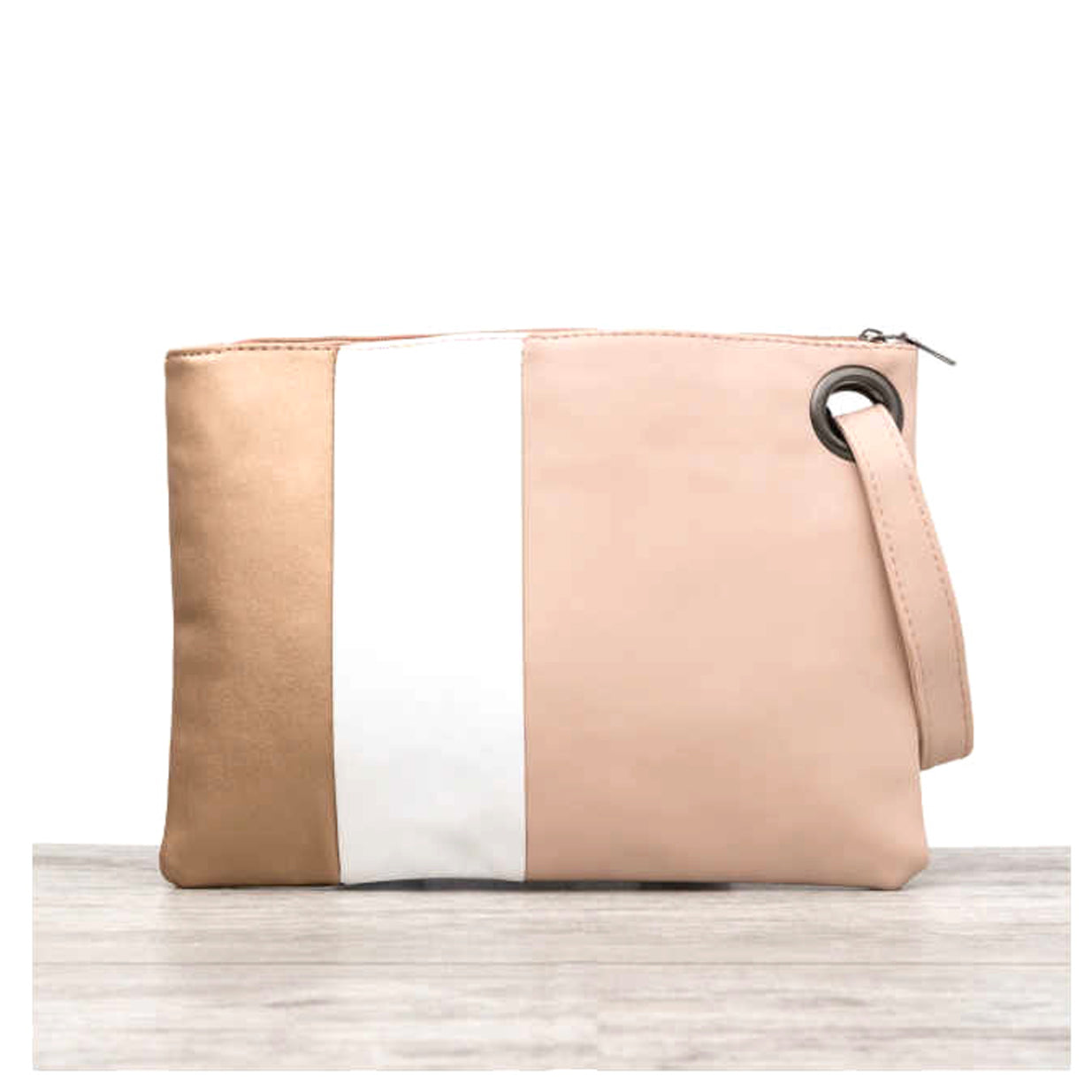 Oversize Everyday Color Block Clutch