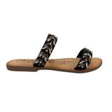 Shine Bright Sandals in Black