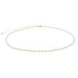 Moon Dancer 3mm Healing + Moonstone Necklace Stack