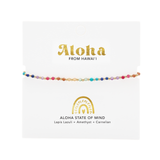 Aloha State of Mind 2mm Metal Accent Healing Bracelet