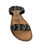 Shine Bright Sandals in Black