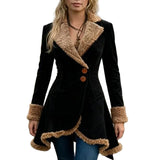 Thick Fleece Fur Lined Winter Coat