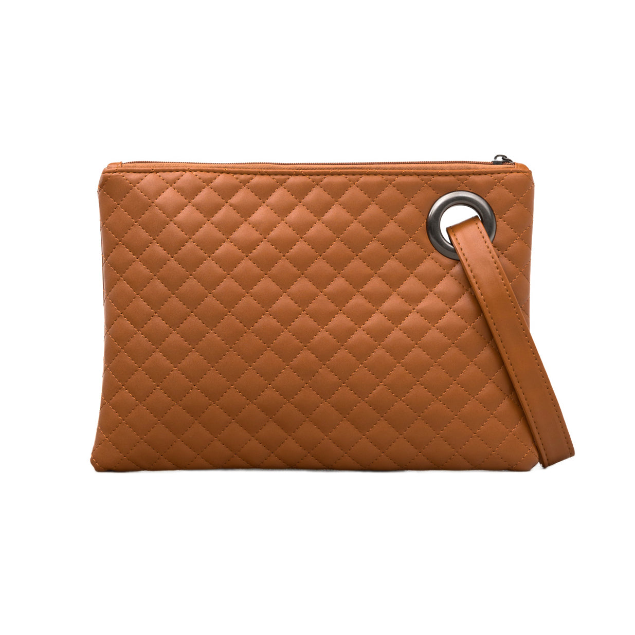 Quilted Wristlet Clutch