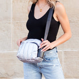 River Metallic Puffer Crossbody