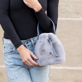 Elle Convertible Plush Top Handle Crossbody