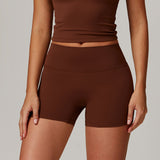Women's High-Waist Hip-Lifting Yoga Shorts – Running Fitness Sport
