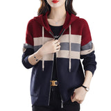 Women's Loose-Fit Wave-Detail Open-Front Cardigan Coat