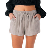 Stone Cotton Cabana Shorts