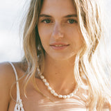 Full Moon Pearl Necklace