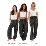 Akha Tribal Print Harem Pants