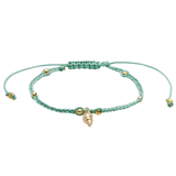 Sea Treasure Braided Charm Bracelet