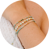 Imagination & Inner Peace 4mm Bracelet Stack