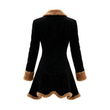 Thick Fleece Fur Lined Winter Coat