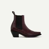 The Sandra Boot in Burgundy