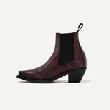The Sandra Boot in Burgundy