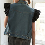 AUTHENTIC MOMENTS DENIM VEST
