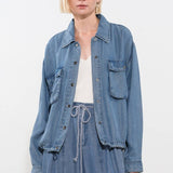 ACTIVE VIBE TENCEL DENIM JACKET