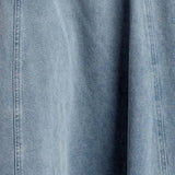 AT FIRST GLANCE DENIM MIDI SKIRT