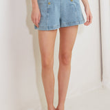 ANGEL WINGS AND CHAMOMILE WOVEN SKORT