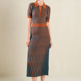 LUXE LIVING SWEATER MIDI DRESS