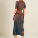 LUXE LIVING SWEATER MIDI DRESS