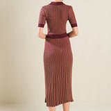 LUXE LIVING SWEATER MIDI DRESS