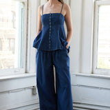 AUTHENTIC MOMENTS LIGHTWEIGHT DENIM TOP