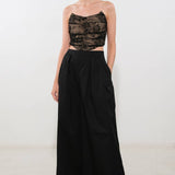 BE THE EXCEPTION LACE CROP TOP