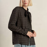 WHEREVER YOU MAY GO WOVEN TOP