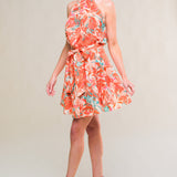 SUNNY LOVELINESSWOVEN MINI DRESS