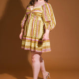 ALL MY PRIDE WOVEN MINI DRESS