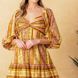 ALL MY PRIDE WOVEN MINI DRESS