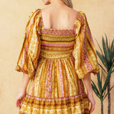 ALL MY PRIDE WOVEN MINI DRESS