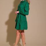 AESTHETIC POSE WOVEN MINI DRESS