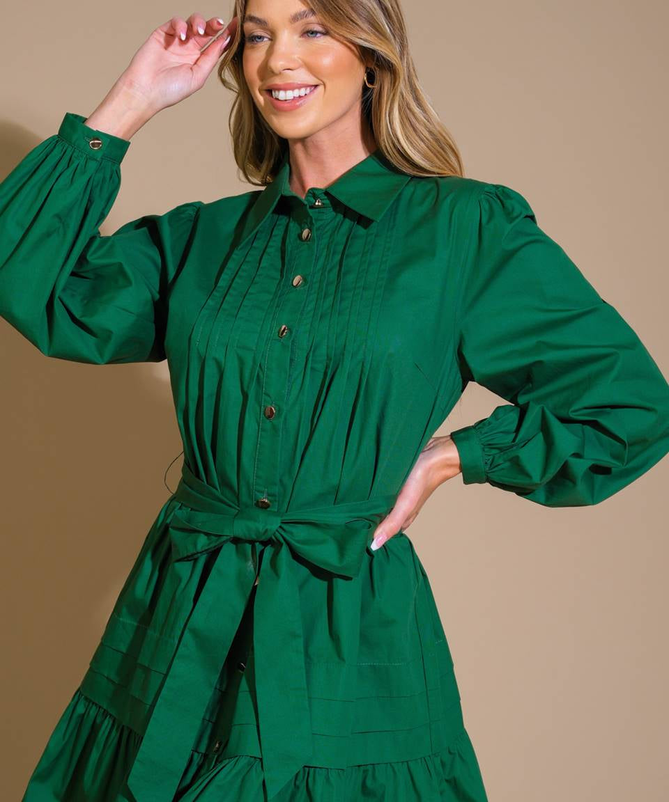 AESTHETIC POSE WOVEN MINI DRESS