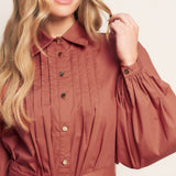 AESTHETIC POSE WOVEN MINI DRESS