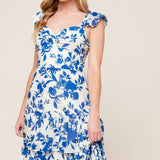 CAPTIVATING PERSONALITY WOVEN MAXI DRESS